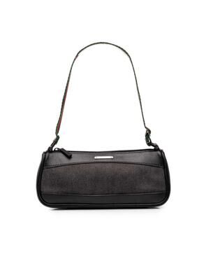 Gucci Denim Web Shoulder Bag Pre-Loved #362535G48B